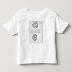 Camiseta Infantil Selos de Hugues Capet e de Robert II o falso