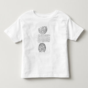 Camiseta Infantil Selos de Hugues Capet e de Robert II o falso