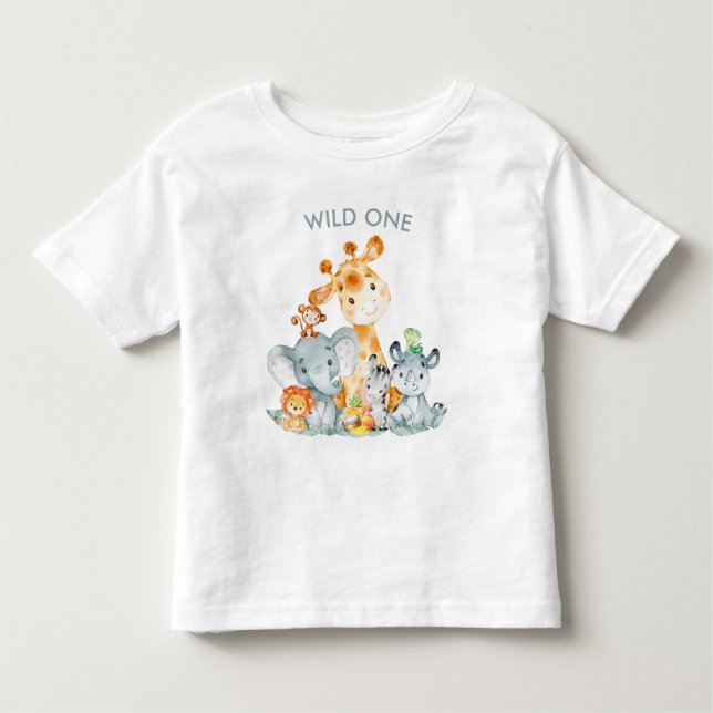 Camiseta Infantil Selva de Cute Safari Cáutara (Frente)
