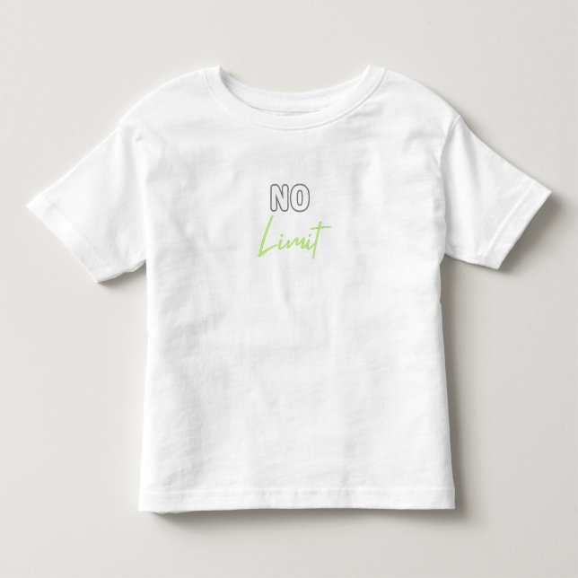 Camiseta Infantil Sem limite (Frente)