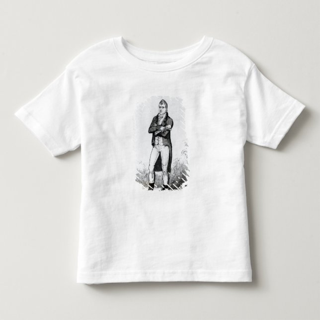 Camiseta Infantil Senhor 1816 da caça de Henry (Frente)