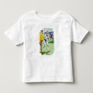 Camiseta Infantil Senhor Francis Drake (1540/3-96) que joga bacias,