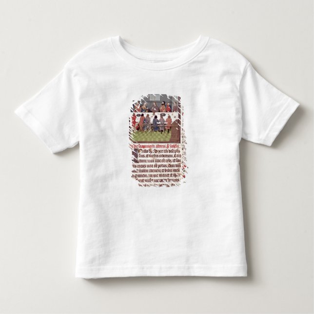 Camiseta Infantil Senhora 370 fol.184 a última ceia (Frente)