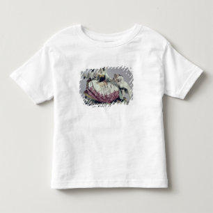Camiseta Infantil Senhora com cão-solteiro, homem e servo negro, 173
