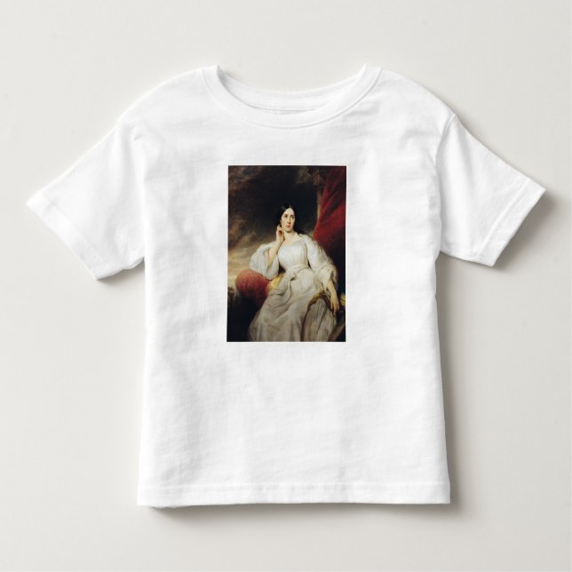 Camiseta Infantil Senhora Malibran no papel de Desdemona, 1830 (Frente)