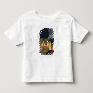 Camiseta Infantil Senhoras visitando um Yogini, Escola de Faqurullah