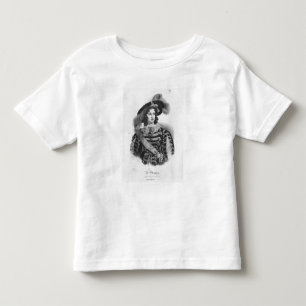 Camiseta Infantil Senhorita George no papel da rainha