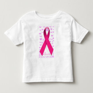 Camiseta Infantil Sensibilização do Cancer da Mama_