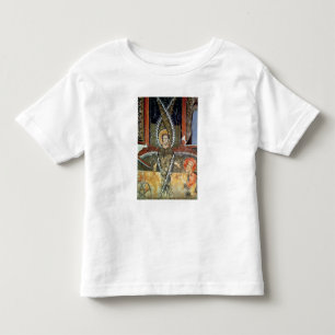 Camiseta Infantil Seraphim que purifying os lábios de Isaiah