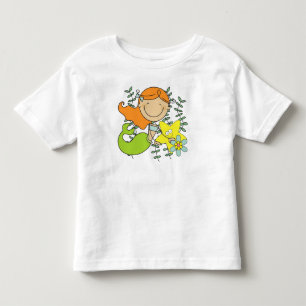 Camiseta Infantil Sereia Redhead
