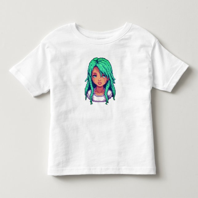 Camiseta Infantil Serenidade Aquática (Frente)