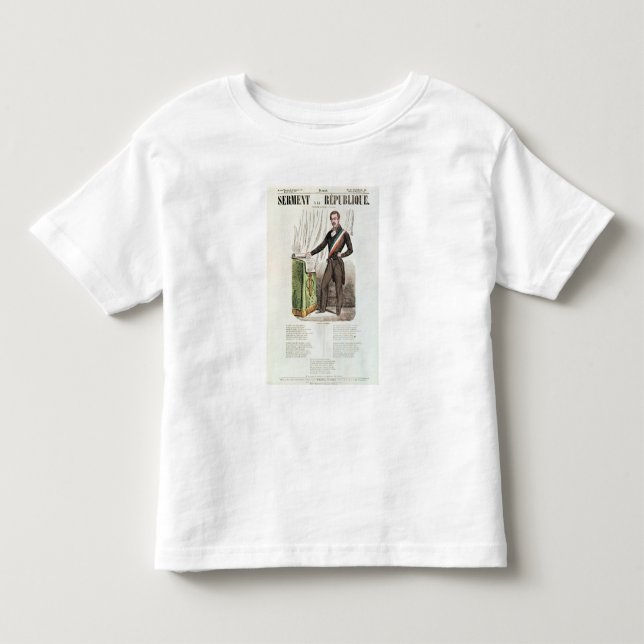 Camiseta Infantil Serment um la Republique', (Frente)