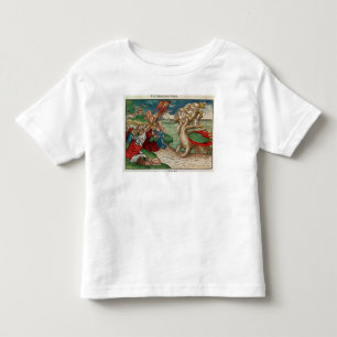 Camiseta Infantil serpente Sete-dirigida do livro de