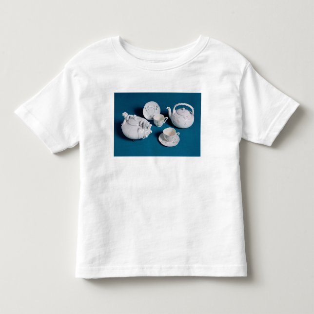Camiseta Infantil Serviço de chá de Belleek (Frente)