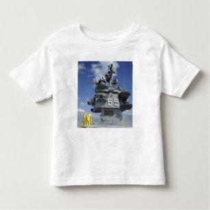 Camiseta Infantil Serviços aéreos de marinheiros testam o sistema de