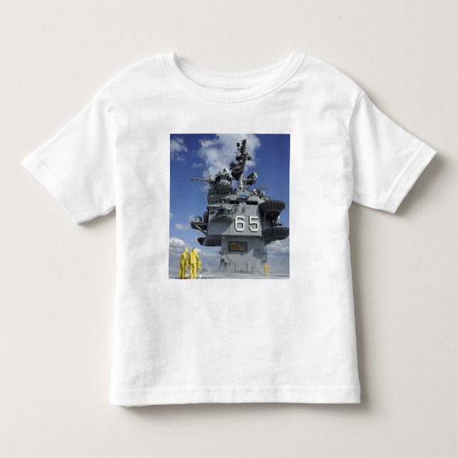 Camiseta Infantil Serviços aéreos de marinheiros testam o sistema de (Frente)