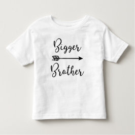 Camiseta Infantil Seta de Designs Irmão ~ Irmão Maior