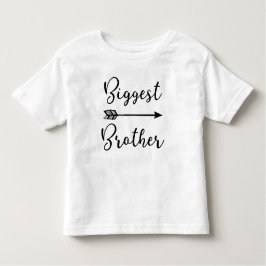 Camiseta Infantil Seta de Designs Irmão Mais Importante