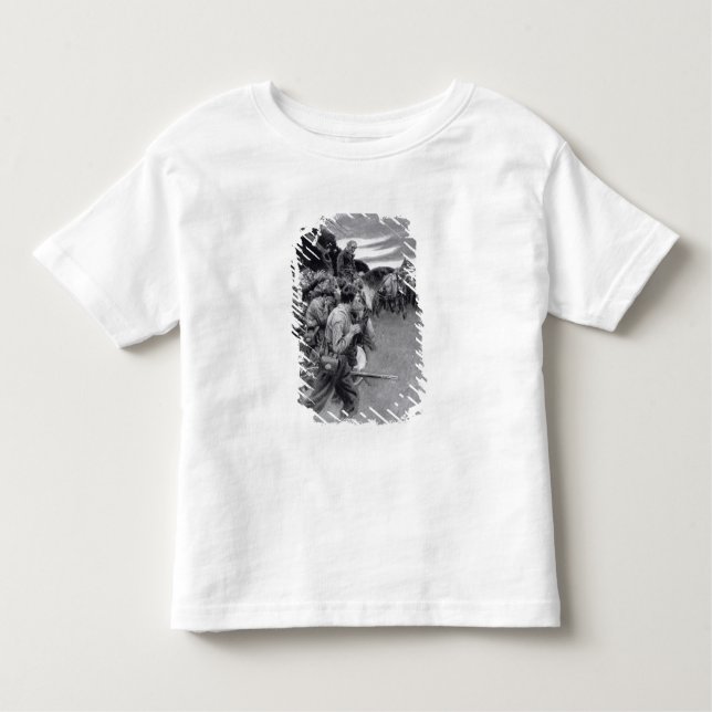 Camiseta Infantil Seu exército quebrou acima weeping e sobbing (Frente)