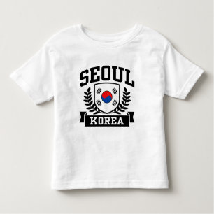Camiseta Infantil Seul Coreia