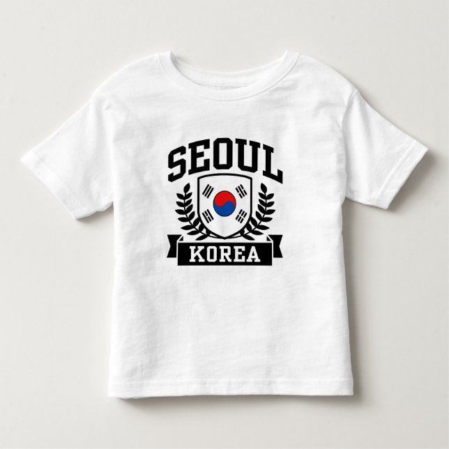 Camiseta Infantil Seul Coreia (Frente)