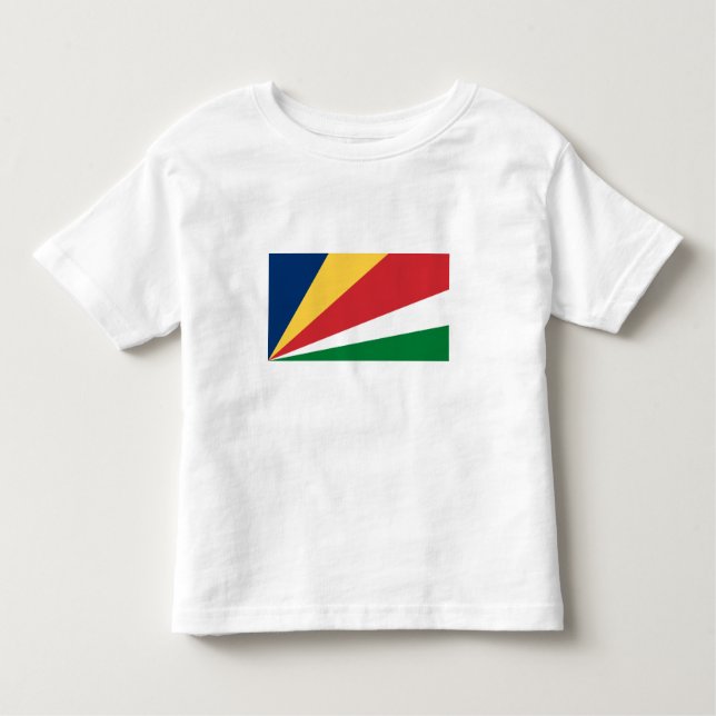 Camiseta Infantil Seychelles Flag (Frente)