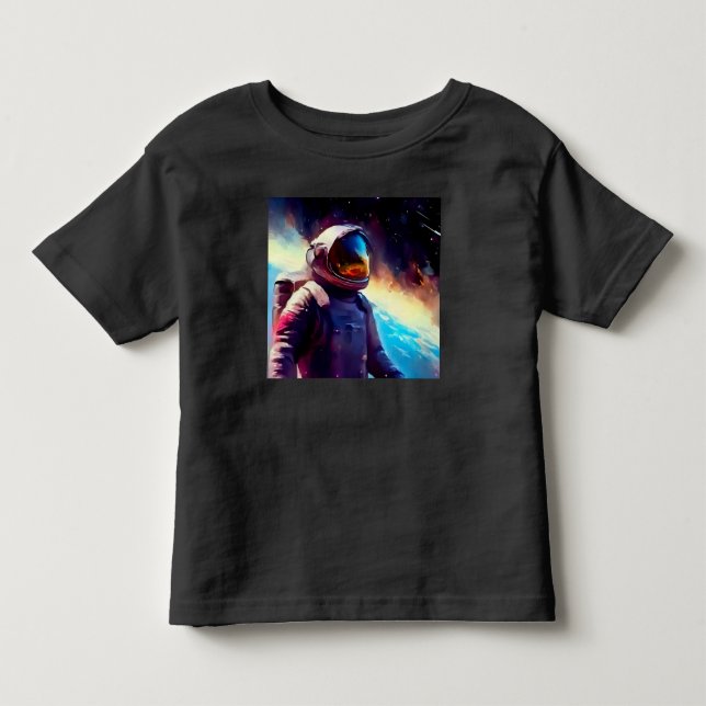Camiseta Infantil SF Herói do Espaço 1 (Frente)