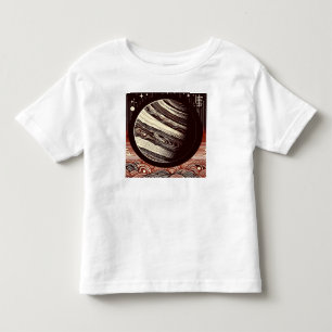 Camiseta Infantil SF Júpiter Woodcut 2