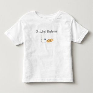 Camiseta Infantil Shabbat Sketch T-Shirt