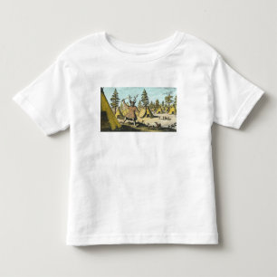 Camiseta Infantil Shaman do nativo americano