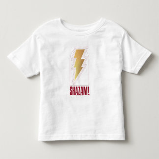Camiseta Infantil SHAZAM! Fury of the Gods | Crachá de raio