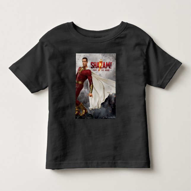 Camiseta Infantil SHAZAM! Fury of the Gods | Hang Loose Movie Poster (Frente)