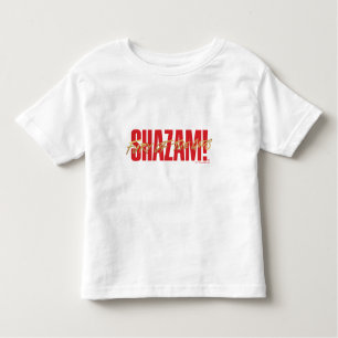 Camiseta Infantil SHAZAM! Fury of the Gods Logotipo do marcador do