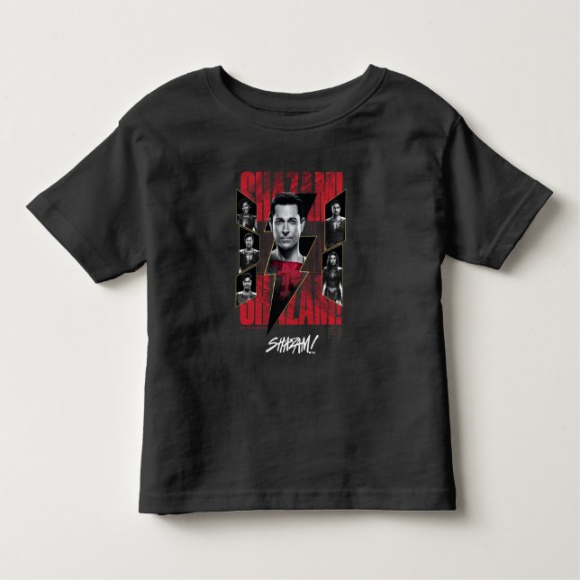 Camiseta Infantil SHAZAM! Fury of the Gods | SHAZAMily Group (Frente)