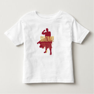 Camiseta Infantil SHAZAM! Fury of the Gods   Silhueta flexível