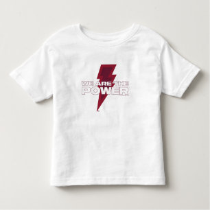 Camiseta Infantil SHAZAM! Fury of the Gods Somos A Potência