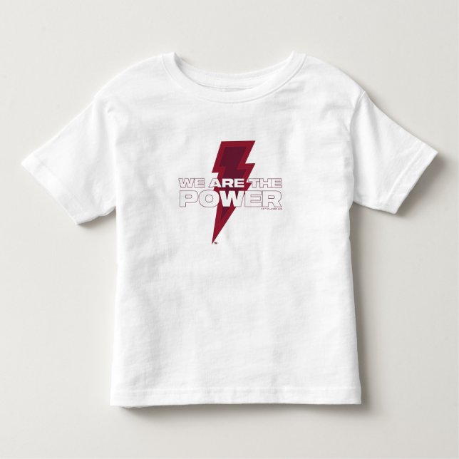 Camiseta Infantil SHAZAM! Fury of the Gods | Somos A Potência (Frente)