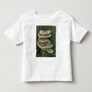 Camiseta Infantil Shelf Fungi em Stump