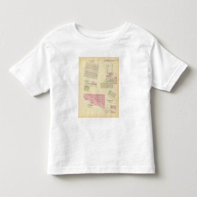 Camiseta Infantil Shelton, Nebraska (Frente)