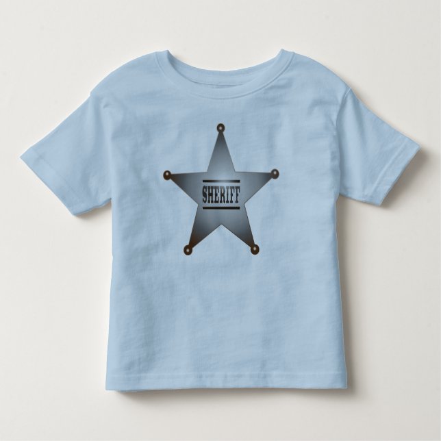 Camiseta Infantil Sheriff Star (Frente)