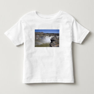 Camiseta Infantil Shoshone Falls no rio Cobra em Twin Falls,