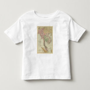 Camiseta Infantil Sião, Burma e Anam