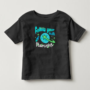 Camiseta Infantil Siga sua própria luz
