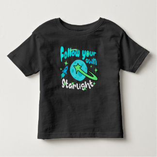 Camiseta Infantil Siga sua própria luz