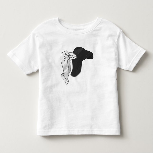 Camiseta Infantil Silhouette Camel manual (Frente)