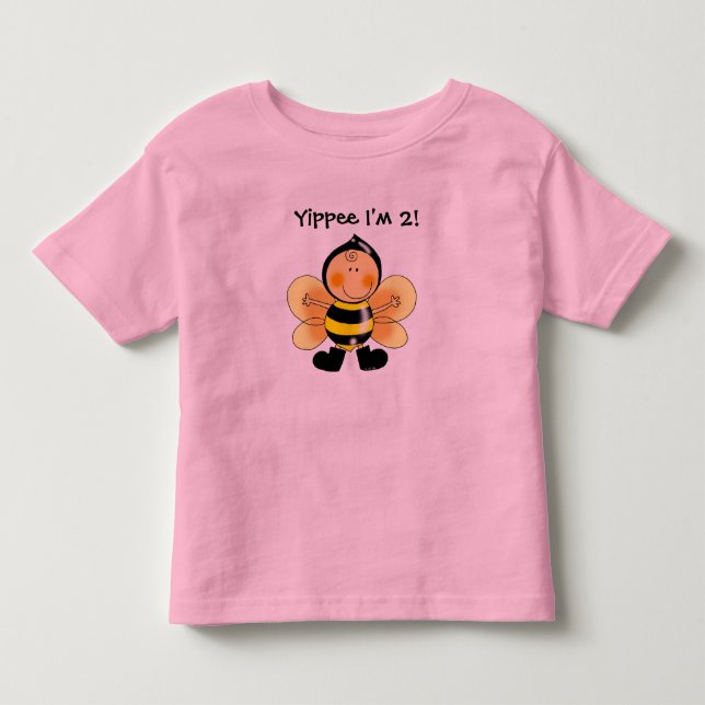 Camiseta Infantil Sim, tenho 2 anos! (Frente)