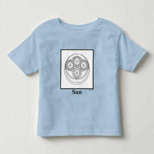 Camiseta Infantil Símbolo Sun