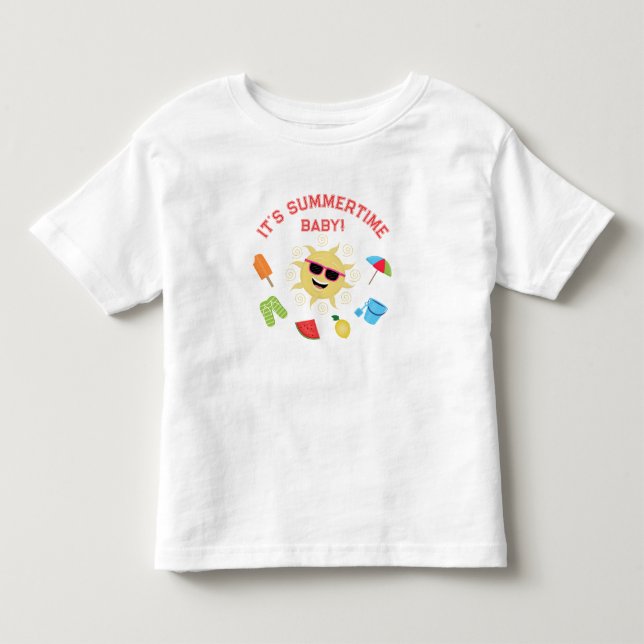 Camiseta Infantil Simplesmente Verão (Frente)