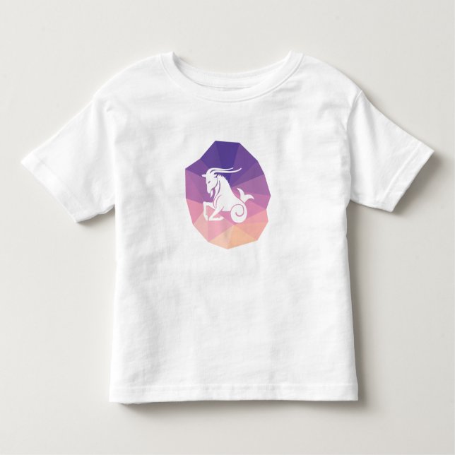 Camiseta Infantil Sinal de Capricórnio zodiac (Frente)