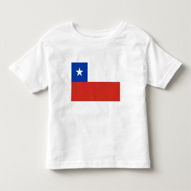 Camiseta Infantil Sinalizador Chile (Frente)